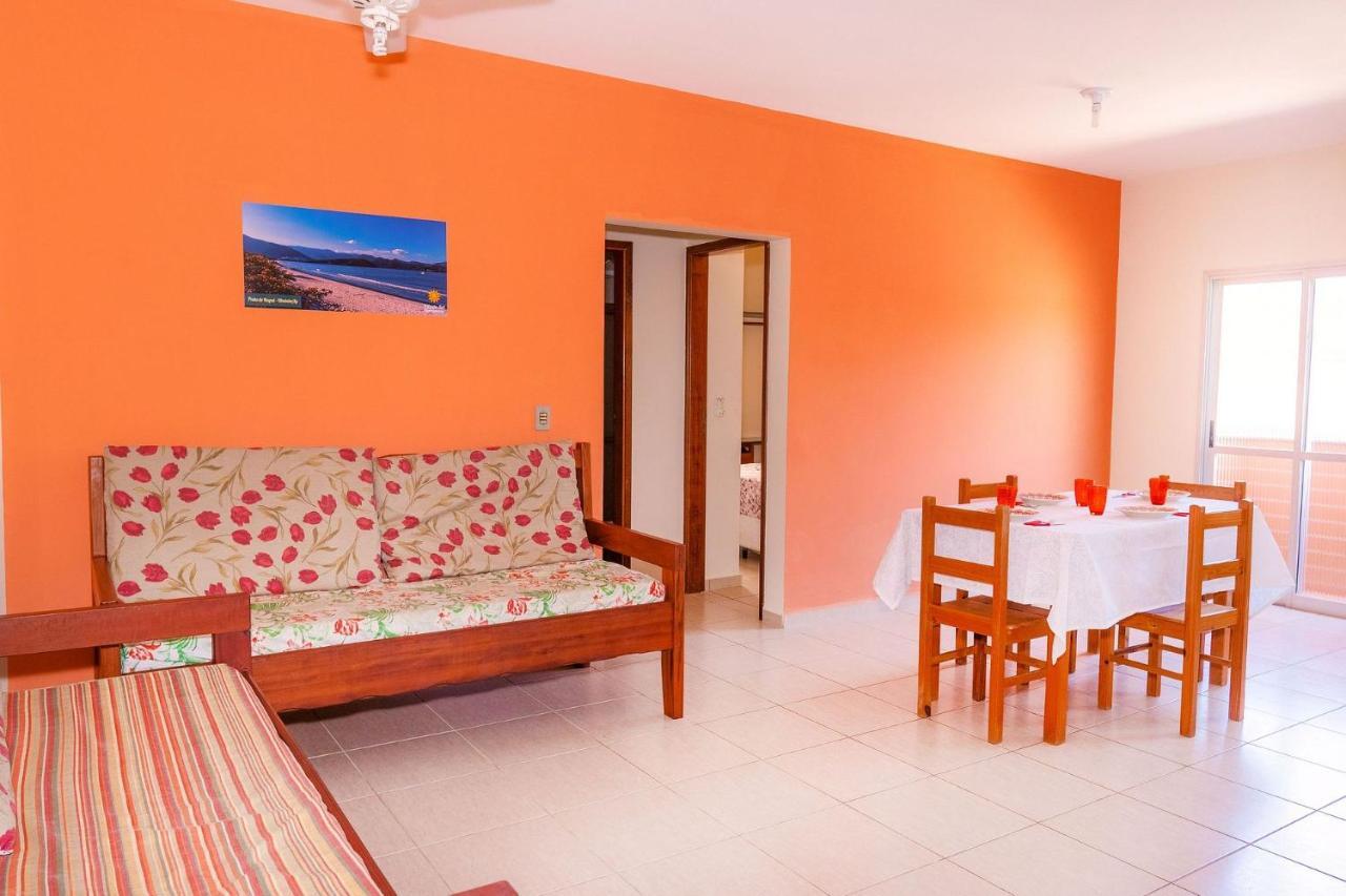 Apartamento Praia Grande Ubatuba 2 Vagas Garagem Internet Wifi Kültér fotó